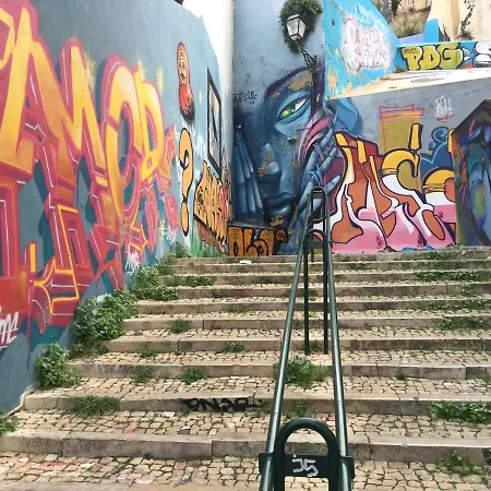 Mouraria House And Quiet With A Balcony Apartment